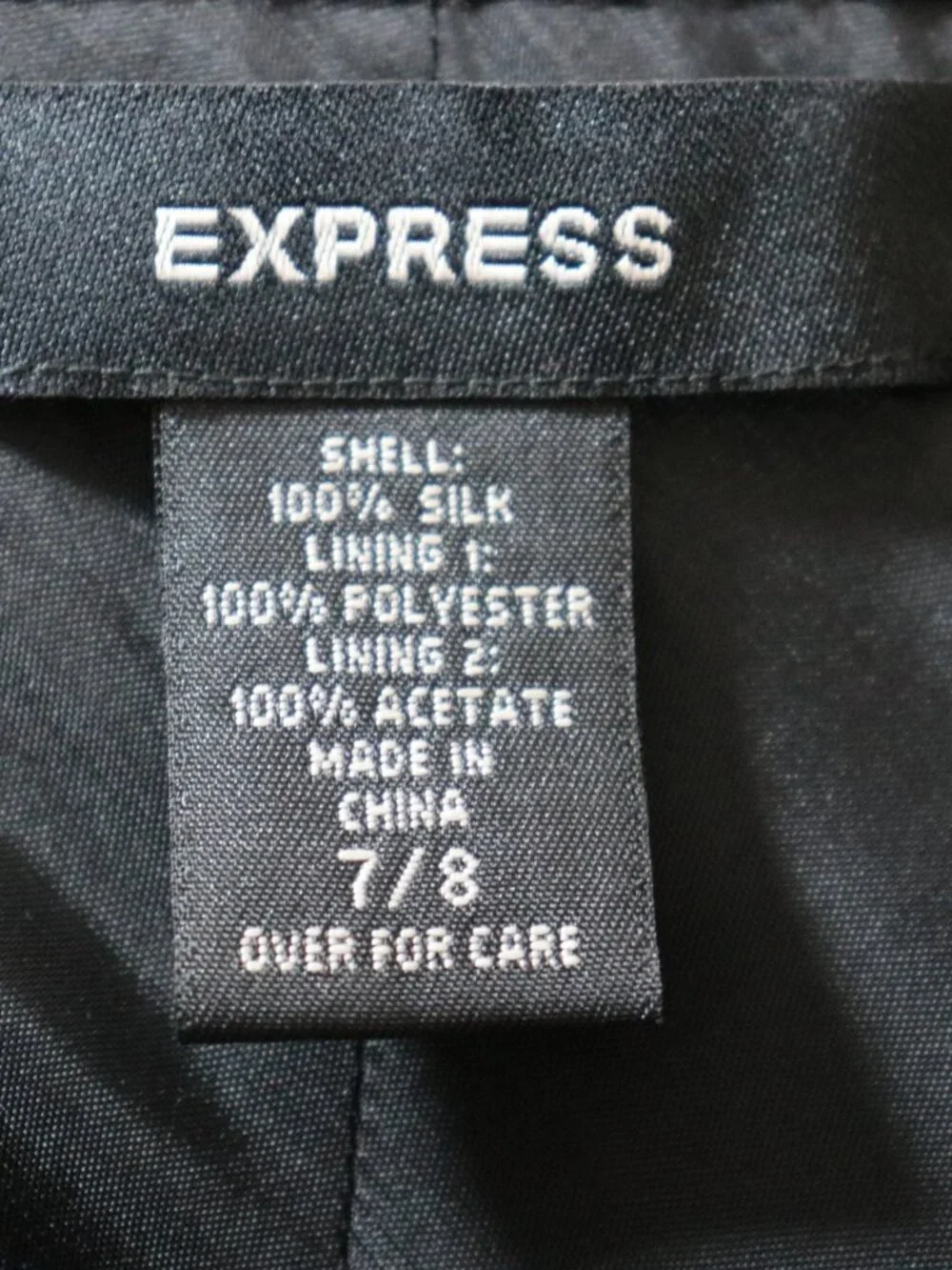 VTG Express Silk Cocktail Dress 7/8* 5/6 50s Style Strapless Black Goth Fairy - Picture 2 of 14